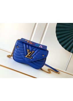 LV NEW WAVE CHAIN BAG PM NEON BLUE